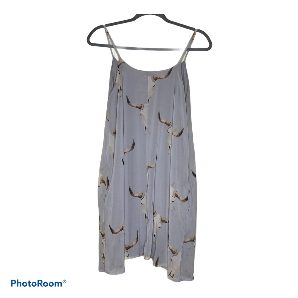 Western mini dress